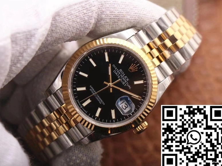Black EW 126233 Factory Datejust Dial Rolex 0402